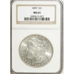 1899 $1 MS63 NGC