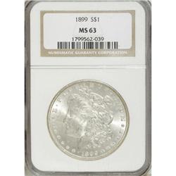 1899 $1 MS63 NGC