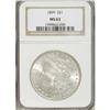 Image 1 : 1899 $1 MS63 NGC