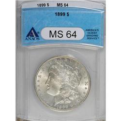 1899 $1 MS64 ANACS