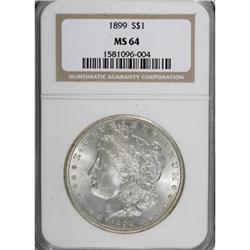 1899 $1 MS64 NGC