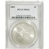 Image 1 : 1899 $1 MS64 PCGS