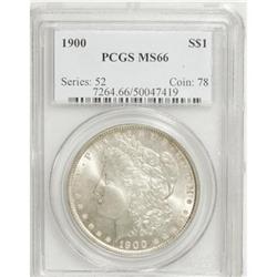 1900 $1 MS66 PCGS