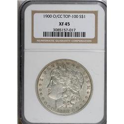 1900-O/CC $1 XF45 NGC