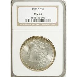 1900-S $1 MS63 NGC