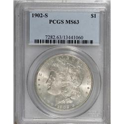 1902-S $1 MS63 PCGS