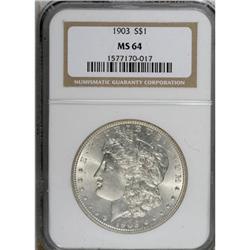 1903 $1 MS64 NGC