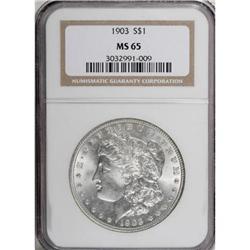 1903 $1 MS65 NGC