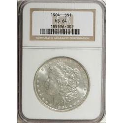 1904 $1 MS64 NGC