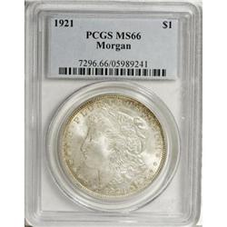 1921 $1 MS66 PCGS