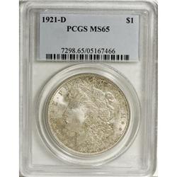 1921-D $1 MS65 PCGS