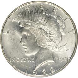 1922-D $1 MS64 PCGS