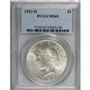 Image 1 : 1922-D $1 MS65 PCGS