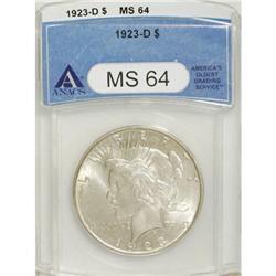 1923-D $1 MS64 ANACS