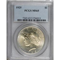 1925 $1 MS65 PCGS