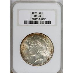 1926 $1 MS64 NGC