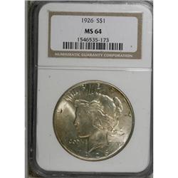 1926 $1 MS64 NGC