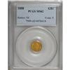 Image 1 : 1850 G$1 MS62 PCGS