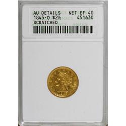 1845-O $2 1/2 XF40 ANACS