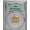 Image 1 : 1929 $2 1/2 MS63 PCGS