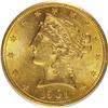 1901-S $5 MS62 PCGS
