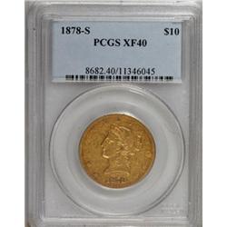 1878-S $10 XF40 PCGS