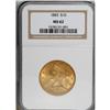 Image 1 : 1883 $10 MS62 NGC