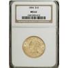 Image 1 : 1894 $10 MS61 NGC
