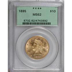 1895 $10 MS62 PCGS