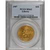 Image 1 : 1907 $10 MS62 PCGS