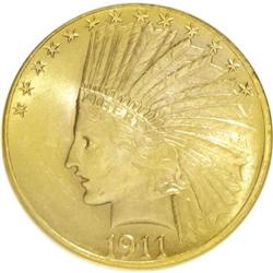 1911 $10 MS62 NGC