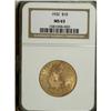 Image 1 : 1932 $10 MS63 NGC