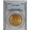 Image 1 : 1892-S $20 MS62 PCGS