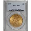 Image 1 : 1897 $20 MS63 PCGS