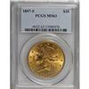 1897-S $20 MS63 PCGS