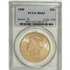 Image 1 : 1900 $20 MS63 PCGS