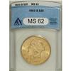 1903-S $20 MS62 ANACS