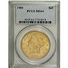 Image 1 : 1904 $20 MS64 PCGS