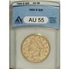 1905-S $20 AU55 ANACS