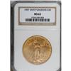 Image 1 : 1907 $20 Arabic Numerals MS62 NGC