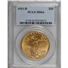 Image 1 : 1911-D $20 MS64 PCGS
