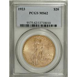 1923 $20 MS62 PCGS