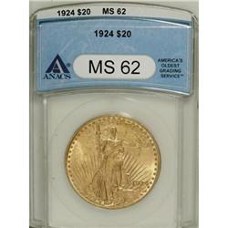 1924 $20 MS62 ANACS