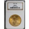 Image 1 : 1924 $20 MS64 NGC