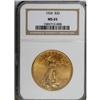 Image 1 : 1924 $20 MS65 NGC