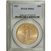 Image 1 : 1927 $20 MS64 PCGS