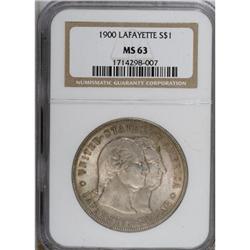 1900 $1 Lafayette Dollar MS63 NGC