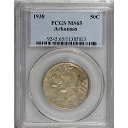 1938 50C Arkansas MS65 PCGS