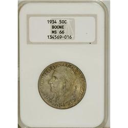 1934 50C Boone MS66 NGC