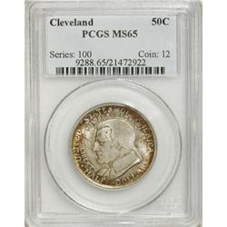 1936 50C Cleveland MS65 PCGS